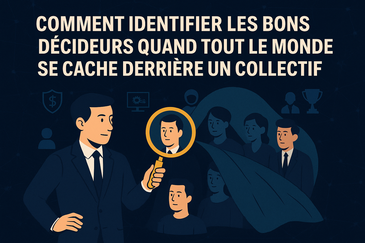 Identifier les vrais décideurs dans un processus d'achat B2B collectif