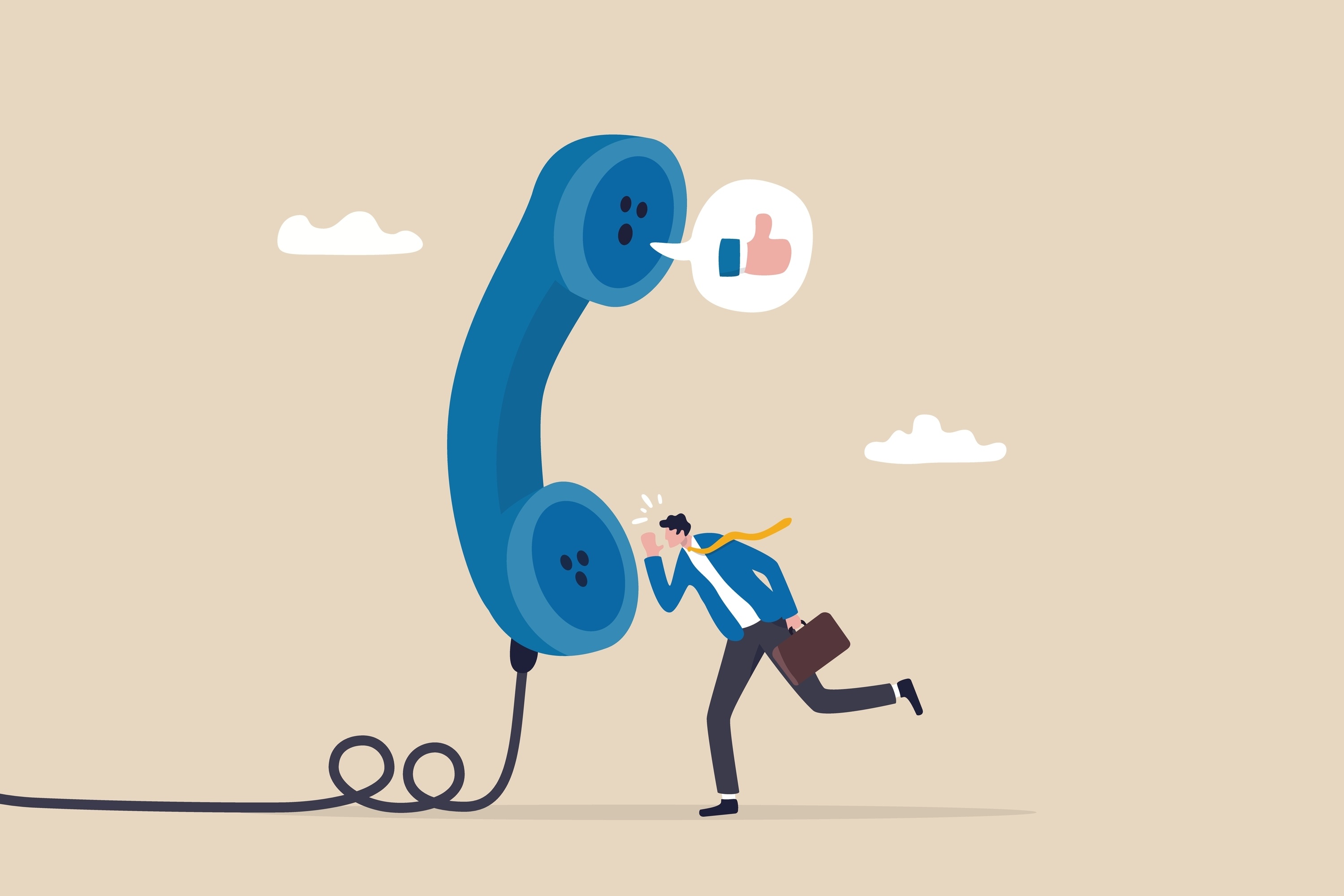 Solutions de téléphonie cloud pour la prospection B2B
